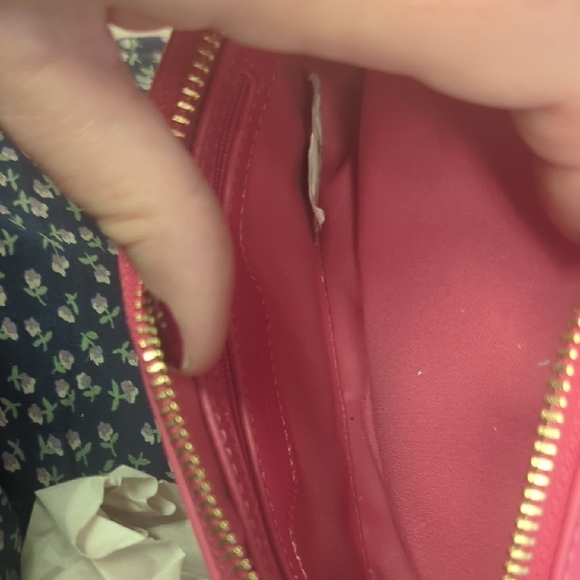 Valentino Pink and Gold Crossbody Bag with Studded Accents. BRAND NEW With Tags - Picture 6 of 7